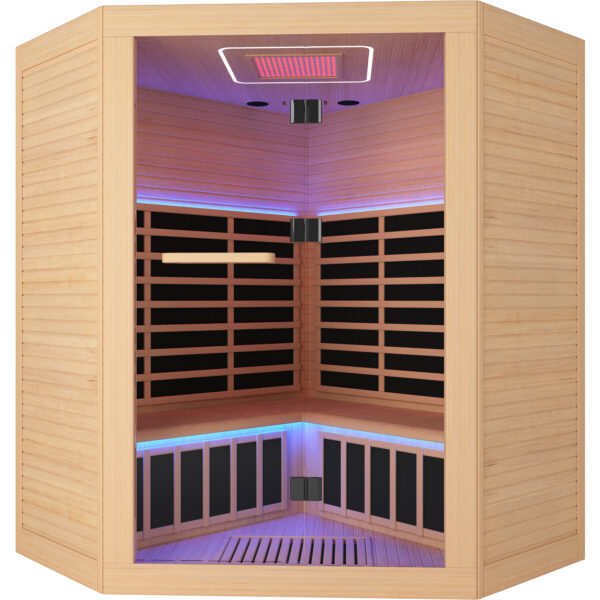 4-6 Person Canadian Hemlock Pentagonal Sauna